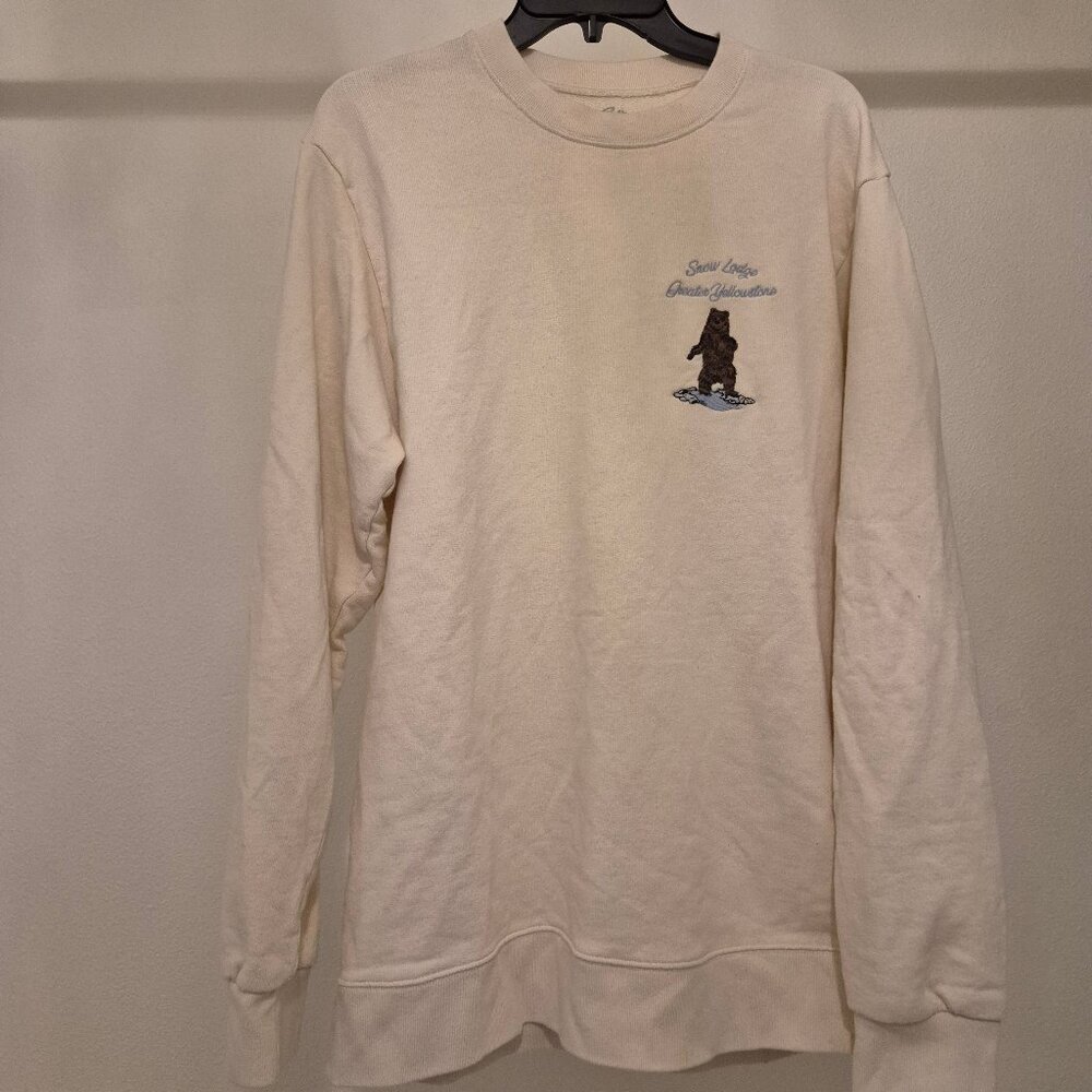 Brandy Melville Erica Snow Lodge sweatshirt